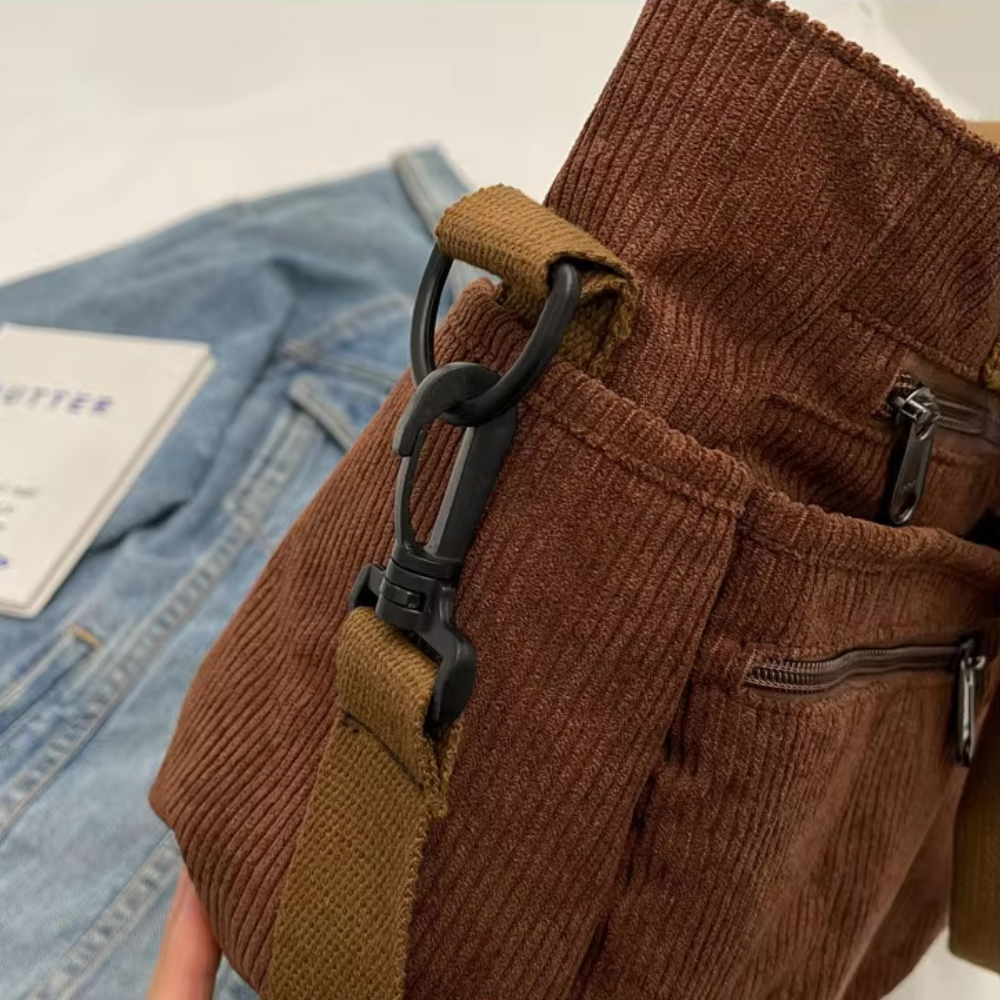 Candela – Väska med dubbel dragkedja