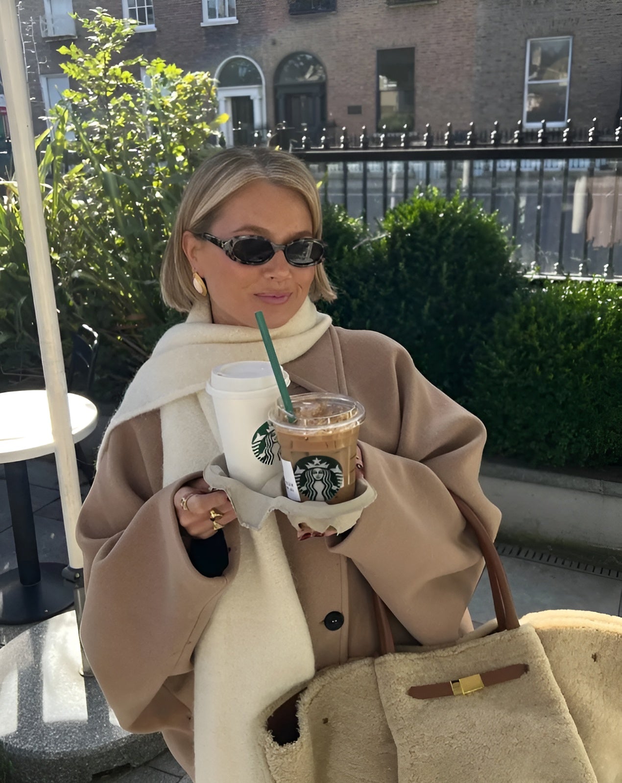 Lizzy | Trendig oversized ulljacka