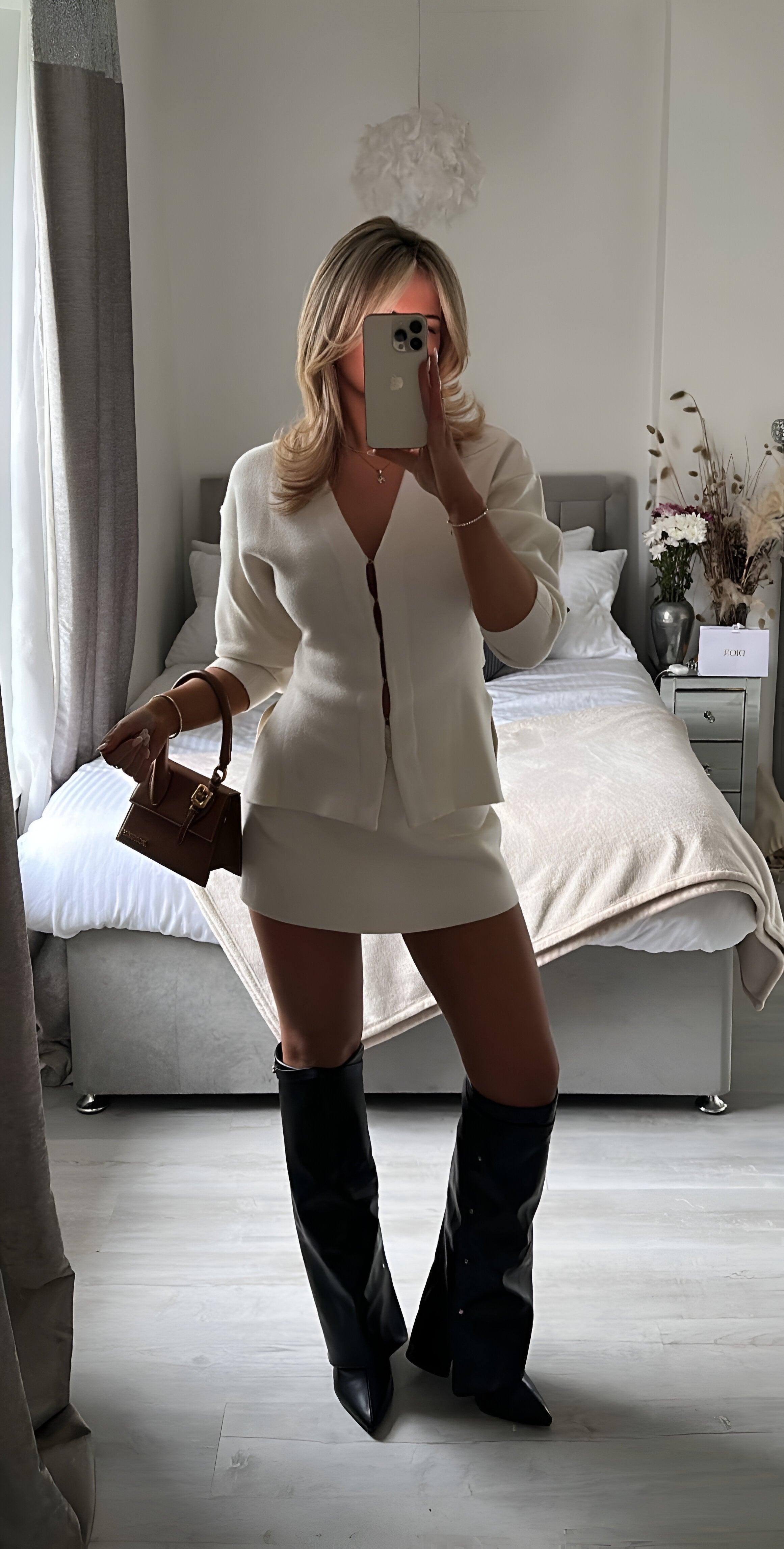 Iduna - Elegant stickad set