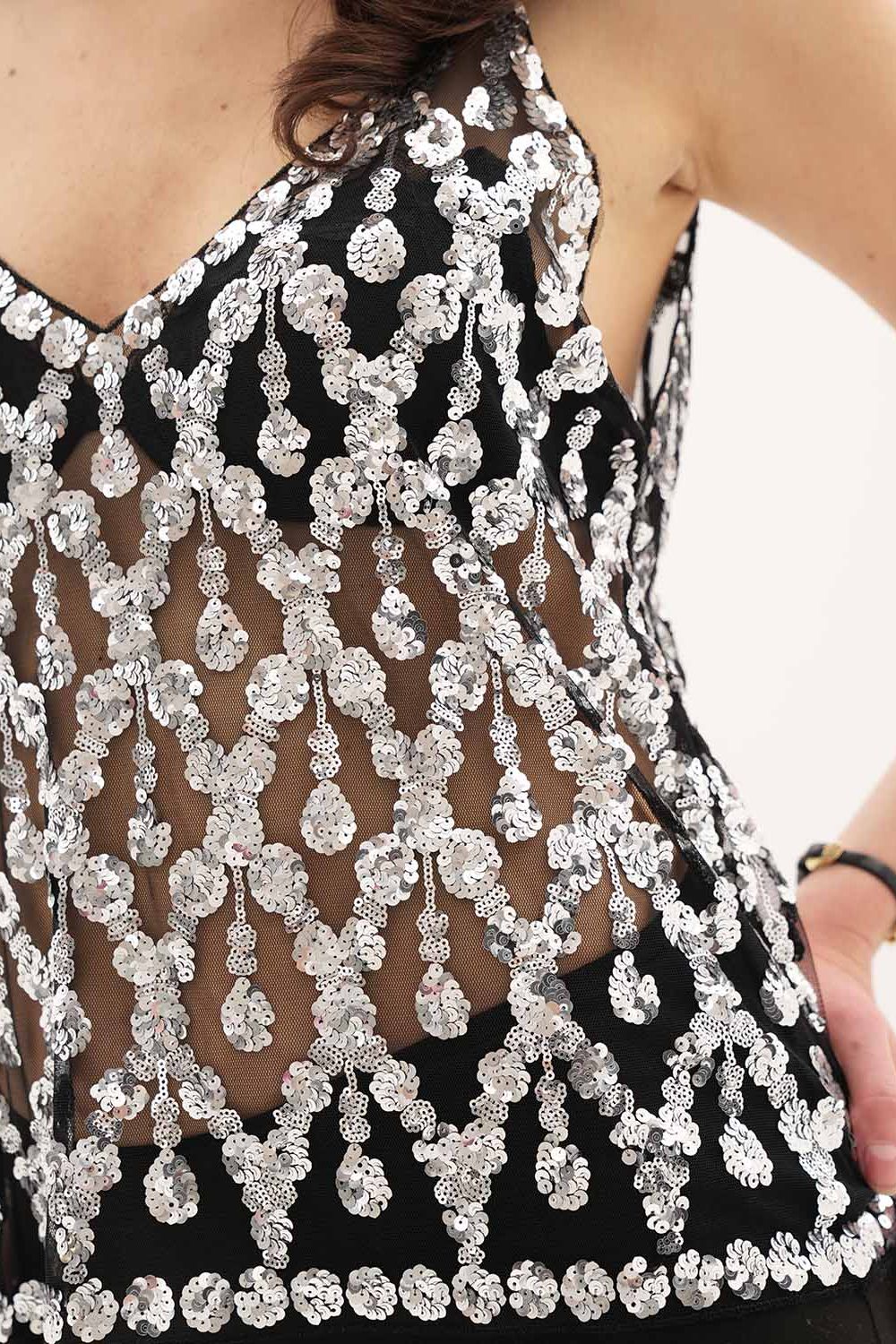 Haut Embelli Lola - Argent